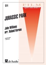 THEME FROM JURASSIC PARK ENSEMBLE DE CUIVRES -PARTITION+PARTIES SEPAREES