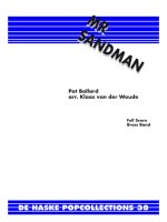 MR. SANDMAN ENSEMBLE DE CUIVRES