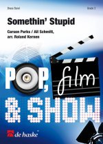 SOMETHIN' STUPID ENSEMBLE DE CUIVRES -PARTITION+PARTIES SEPAREES