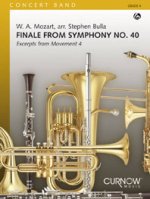 FINALE FROM SYMPHONY NO. 40 CONCERT BAND/HARMONIE/FANFARE -PARTITION+PARTIES SEPAREES