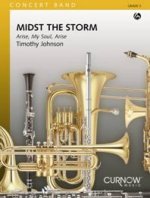 MIDST THE STORM CONCERT BAND/HARMONIE/FANFARE -PARTITION+PARTIES SEPAREES