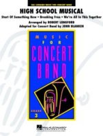 HIGH SCHOOL MUSICAL CONCERT BAND/HARMONIE -PARTITION+PARTIES SEPAREES