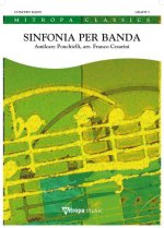 SINFONIA PER BANDA CONCERT BAND/HARMONIE-PARTITION+PARTIES SEPAREES
