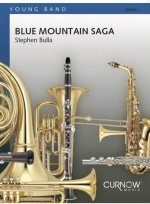 BLUE MOUNTAIN SAGA CONCERT BAND/HARMONIE -PARTITION+PARTIES SEPAREES