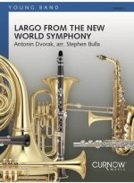 LARGO FROM THE NEW WORLD CONCERT BAND/HARMONIE -PARTITION+PARTIES SEPAREES