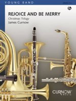 REJOICE AND BE MERRY CONCERT BAND/HARMONIE -PARTITION+PARTIES SEPAREES