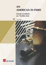 AN AMERICAN IN PARIS CONCERT BAND/HARMONIE -PARTITION+PARTIES SEPAREES