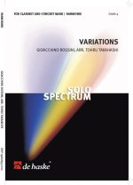 VARIATIONS FOR CLARINET CONCERT BAND/HARMONIE -PARTITION+PARTIES SEPAREES