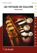 LES VOYAGES DE GULLIVER CONCERT BAND/HARMONIE -PARTITION+PARTIES SEPAREES