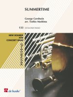SUMMERTIME CONCERT BAND/HARMONIE -PARTITION+PARTIES SEPAREES