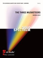 THE THREE MUSKETEERS, OP. 8 MUSIQUE D'ENSEMBLE -PARTITION+PARTIES SEPAREES