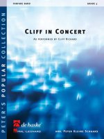 CLIFF IN CONCERT CONCERT BAND/HARMONIE