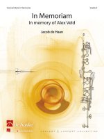 IN MEMORIAM CONCERT BAND/HARMONIE