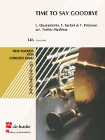 TIME TO SAY GOODBYE CONCERT BAND/HARMONIE