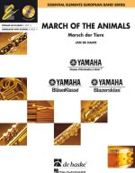 MARCH OF THE ANIMALS CONCERT BAND/HARMONIE-PARTITION+PARTIES+CD