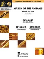 MARCH OF THE ANIMALS CONCERT BAND/HARMONIE +CD
