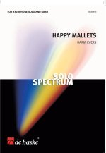 HAPPY MALLETS PERCUSSIONS A CLAVIER -PARTITION+PARTIES SEPAREES