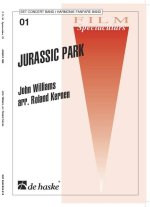 THEME FROM JURASSIC PARK CONCERT BAND/HARMONIE/FANFARE -PARTITION+PARTIES SEPAREES