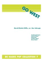 GO WEST CONCERT BAND/HARMONIE/FANFARE -PARTITION+PARTIES SEPAREES