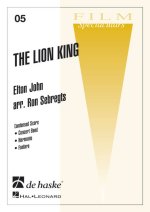 THE LION KING CONCERT BAND/HARMONIE/FANFARE -PARTITION+PARTIES SEPAREES