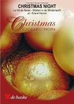 CHRISTMAS NIGHT CONCERT BAND/HARMONIE/FANFARE -PARTITION+PARTIES SEPAREES