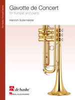 GAVOTTE DE CONCERT TROMPETTE