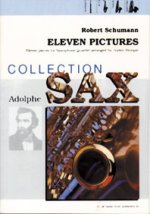 ELEVEN PICTURES SAXOPHONE -PARTITION+PARTIES SEPAREES