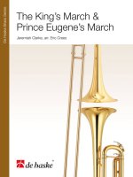 THE KING'S MARCH & PRINCE EUGENE'S MARCH MUSIQUE D'ENSEMBLE -PARTITION+PARTIES SEPAREES