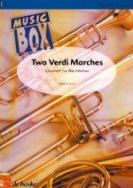 TWO VERDI MARCHES MUSIQUE D'ENSEMBLE -PARTITION+PARTIES SEPAREES