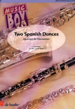 TWO SPANISH DANCES SAXOPHONE -PARTITION+PARTIES SEPAREES