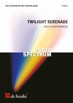 TWILIGHT SERENADE BARYTON EUPHONIUM, BASSON -PARTITION+PARTIES SEPAREES