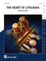 THE HEART OF LITHUANIA FANFARE -PARTITION+PARTIES SEPAREES
