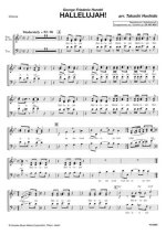 HALLELUJAH! CHANT -PARTITION+PARTIES SEPAREES