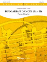 BULGARIAN DANCES (PART II) ENSEMBLE DE CUIVRES