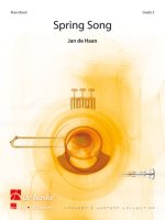 SPRING SONG ENSEMBLE DE CUIVRES