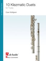10 KLEZMATIC DUETS FLUTE TRAVERSIERE
