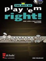 THE BEST OF PLAY 'EM RIGHT FLUTE TRAVERSIERE +CD