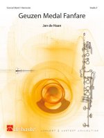 GEUZEN MEDAL FANFARE CONCERT BAND/HARMONIE -PARTITION+PARTIES SEPAREES