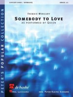 SOMEBODY TO LOVE CONCERT BAND/HARMONIE