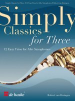 SIMPLY CLASSICS FOR THREE SAXOPHONES -PARTITION+PARTIES SEPAREES