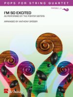 I'M SO EXCITED MUSIQUE D'ENSEMBLE -PARTITION+PARTIES SEPAREES