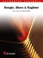 BOOGIE, BLUES & RAGTIME ACCORDEON -PARTITION+PARTIES SEPAREES