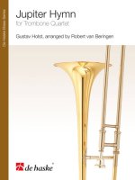 JUPITER HYMN TROMBONE -PARTITION+PARTIES SEPAREES