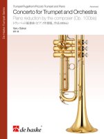 CONCERTO FOR TRUMPET AND ORCHESTRA MUSIQUE D'ENSEMBLE