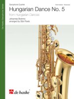 HUNGARIAN DANCE NO. 5 SAXOPHONE -PARTITION+PARTIES SEPAREES