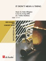 IT DON'T MEAN A THING CONCERT BAND/HARMONIE -PARTITION+PARTIES SEPAREES