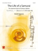 THE LIFE OF A SAMURAI CONCERT BAND/HARMONIE -PARTITION+PARTIES SEPAREES