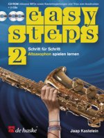 EASY STEPS 2 ALTSAXOPHON SAXOPHONE +CD