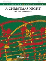 A CHRISTMAS NIGHT CONCERT BAND/HARMONIE-PARTITION+PARTIES SEPAREES