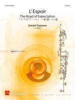 L'ESPOIR CONCERT BAND/HARMONIE -PARTITION+PARTIES SEPAREES